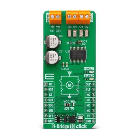 H-Bridge 18 Click [MIKROE-6508]; 394-158