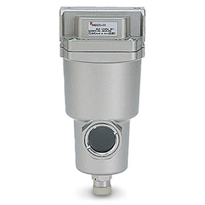 SMC AFF4C-F03D series 5μm G 3/8 0.05MPa to 10 bar Pneumatic Filter with Auto drain [AFF4C-F03D]; 395-268