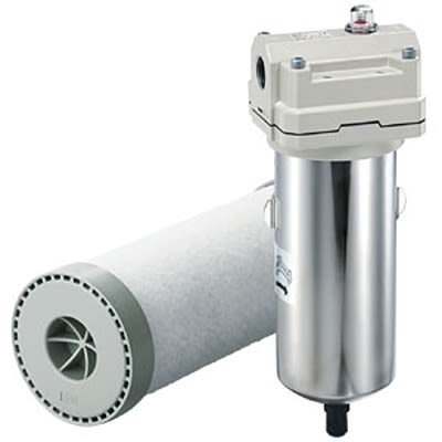 SMC AFF90D-F20 series 5μm G 1 0.05MPa to 10 bar Pneumatic Filter with Auto drain [AFF90D-F20]; 395-270
