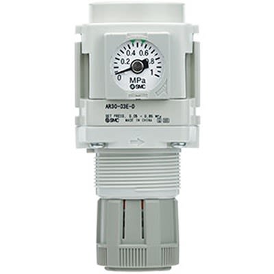SMC G 1/8 Pneumatic Regulator - 0.05MPa to 0.85MPa, 1MPa max. input, AR20-F01-D [AR20-F01-D]; 395-300