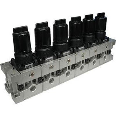 SMC 1/4 in Pneumatic Regulator - 0.05MPa to 0.7MPa, 0.8MPa max. input, ARM2500-06A-02 [ARM2500-06A-02]; 395-318