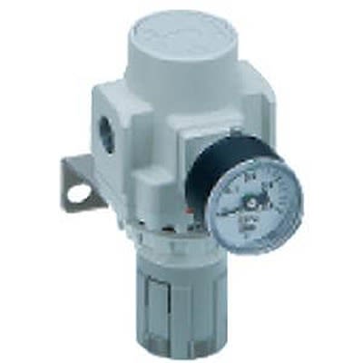 SMC G 1/2 Pneumatic Regulator - 0.005MPa to 0.4MPa, 0.7MPa max. input, ARP40-F04 [ARP40-F04]; 395-322