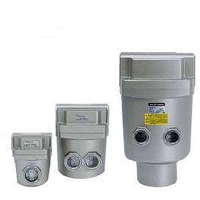SMC 2000 L/min G 1/2 Pneumatic Separator, 0.01μm filtration, 0.5bar to 10 bar [AME450C-F04]; 395-378