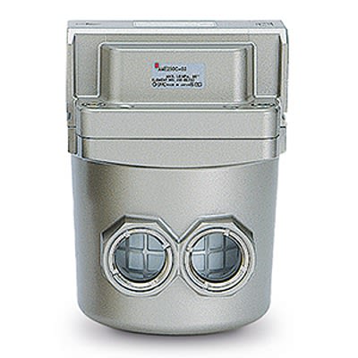 SMC AMF350C-F03 series 5μm G 3/8 0.05MPa to 10 bar Pneumatic Filter with Manual drain [AMF350C-F03]; 395-380