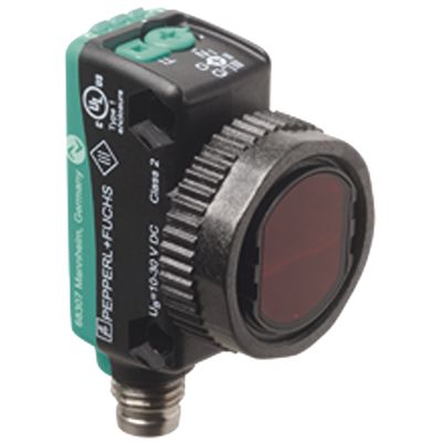 Pepperl + Fuchs Retroreflective Photoelectric Sensor, Rectangular Sensor, 5 m Detection Range IO-LINK [OBG4000-R103-2EP-IO-V31]; 397-827