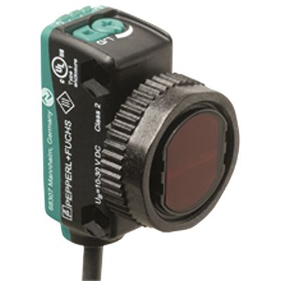 Pepperl + Fuchs Triangulation Photoelectric Sensor, Rectangular Sensor, 300 mm Detection Range IO-LINK [OBT300-R103-2EP-IO]; 397-832