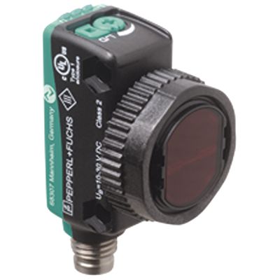 Pepperl + Fuchs Triangulation Photoelectric Sensor, Rectangular Sensor, 300 mm Detection Range IO-LINK [OBT300-R103-2EP-IO-V31]; 397-833