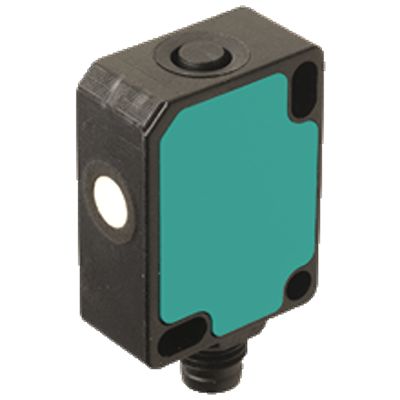 Pepperl + Fuchs Ultrasonic Block Ultrasonic Sensor, M8, 30 → 400 mm Detection 0-10 V/4-20 mA, 18 → 30 V [UC400-F77-IU-IO-V31]; 397-860