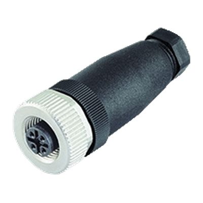 Pepperl + Fuchs Straight Female 5 way M12 to Free Ends Connector [V15-G-PG9]; 397-863