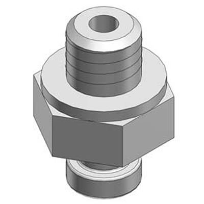 SMC 2mm Flat Silicon Rubber Pneumatic Suction Cup ZP2A-M02P [ZP2A-M02P]; 398-678