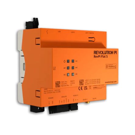 Revolution PI PR100, Industrial Computer, 11W, Arm Cortex A72 Broadcom BCM2711 Quad-core 1.5 GHz, 32 GB [PR100371]; 401-596