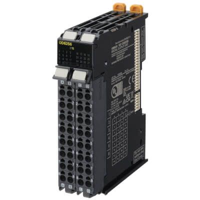 Omron NX Series Digital I/O Module for Use with Screwless Clamping Terminal Block 12 mm Width or 24 mm Width, PNP, 24 V [NX-OD6256]; 402-669