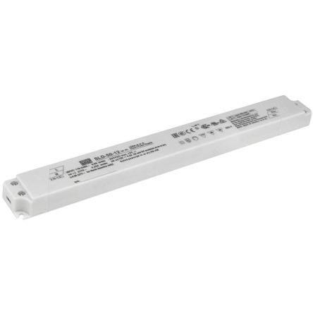 MEAN WELL LED Driver, 60V Output, 50.4W Output, 1.05A Output, Constant Current / Constant Voltage [SLD-50-56]; 424-839