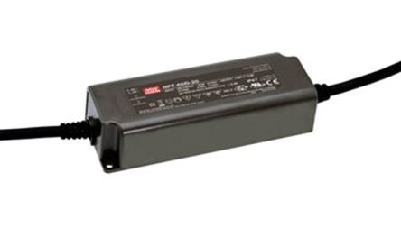 MEAN WELL LED Driver, 7.2 - 12V Output, 60W Output, 5A Output [NPF-60D-12]; 424-943