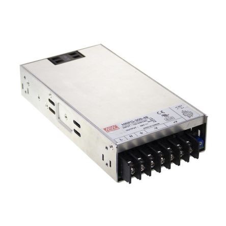 MEAN WELL Switching Power Supply, HRP-300-48, 48V, 7A, 336W, 120 → 370V dc Input Voltage [HRP-300-48]; 424-987