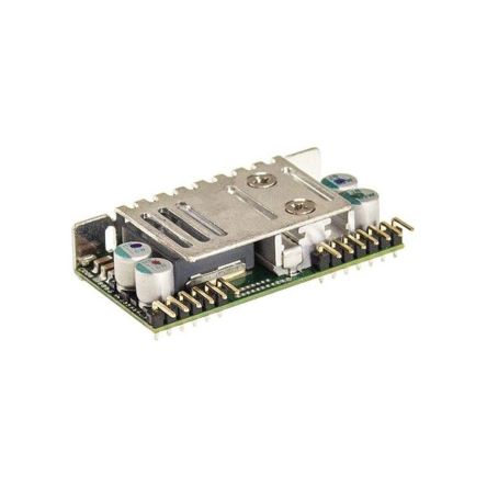 MEAN WELL NID100 DC-DC Converter, 12V dc/ 11A Output, 10.5 - 53 V dc Input, 55W, +85°C Max Temp -30°C Min Temp [NID100-12]; 424-993