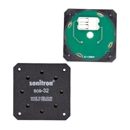 Sonitron Piezo Speakers, 500 To 8000 Hz, 66nF, 33.5mm [SCS-32 CON SP02]; 425-003