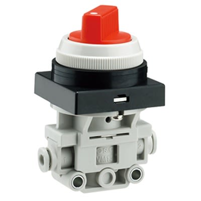 SMC Manual 3 Position Pneumatic Control Valve VM Series, 2.5mm, VM131F-06-33G [VM131F-06-33G]; 425-422