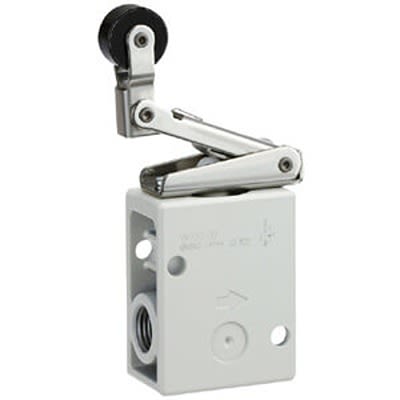 SMC Manual 3 Position Pneumatic Control Valve VM Series, G 1/4, 1/4in, VM230-F02-02SA [VM230-F02-02SA]; 425-444