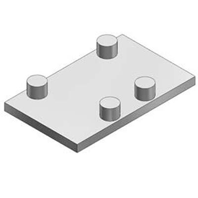 SMC AXT Blanking Plate, AXT512-9A [AXT512-9A]; 425-592