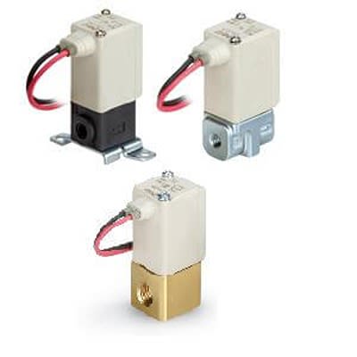 SMC 2 Port Solenoid Valve Pneumatic Solenoid Valve - Solenoid M5 VDW Series [VDW10BA]; 425-732