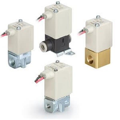 SMC 2 Port Solenoid Valve Pneumatic Solenoid Valve - Solenoid VDW Series [VDW22UAA]; 425-735