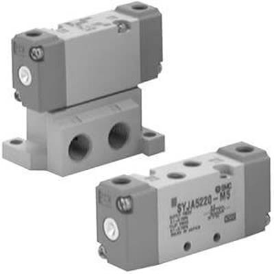 SMC Solenoid Valve Solenoid Valve - Air M5 SYJA500 Series [SYJA522-M5-F]; 425-975