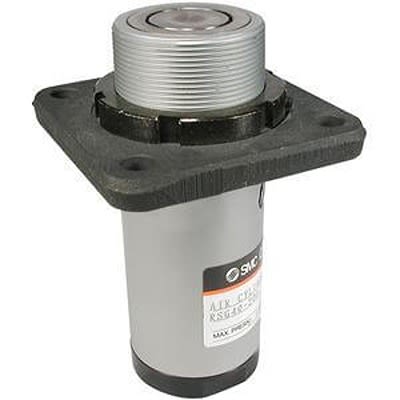 SMC Pneumatic Piston Rod Cylinder - RSG50-30B, 50mm Bore, 30mm Stroke, RSG Series, Double Acting [RSG50-30B]; 426-612