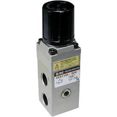 SMC G 2 Pneumatic Regulator - 0.05MPa to 0.9MPa, G 2 mm, 1MPa max. input, VEX1933-20F [VEX1933-20F]; 426-678