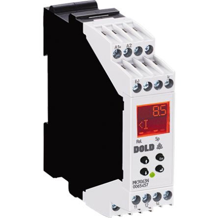 Dold Monitoring Relay, SPDT, 24 → 400V ac/dc, DIN Rail [MK9063N.11 AC/DC0,4-10A UH=DC24V]; 426-872
