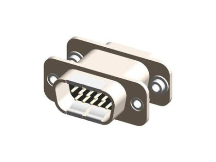 Molex 73283 15 Way Panel Mount D-sub Connector Male/Female, 2.29mm Pitch, with Hardware [732830311]; 427-879