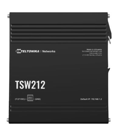 Teltonika Industrial Ethernet Switch [TSW212]; 428-106