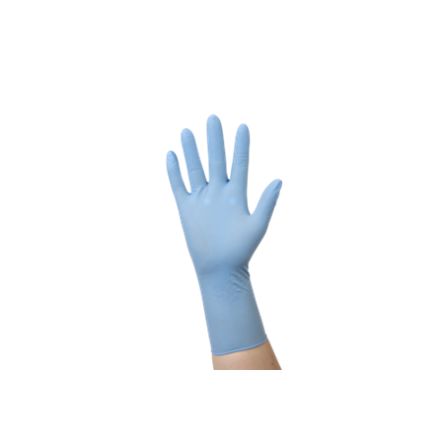 Medicom Kolmi Coverfeel Blue No Nitrile Disposable Gloves, Size S, 110Gloves per Pack [1144-B]; 428-649