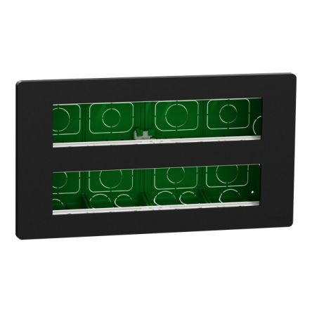 Schneider Electric Unica Anthracite Grey ABS Back Boxes, Flush Mount Mount, 165 x 300 x 62mm [NU171054]; 428-771