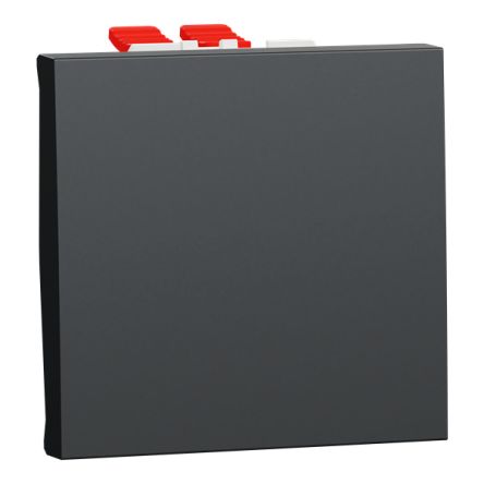 Schneider Electric Anthracite Rocker Light Switch, 1 Gang, Unica [NU320554]; 428-779
