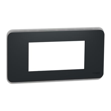Schneider Electric Anthracite 1 Gang Cover Plate [NU411454]; 428-788