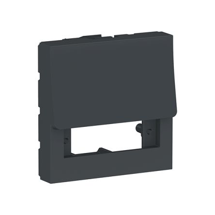 Schneider Electric Anthracite 1 Gang Cover Plate [NU943854]; 428-796