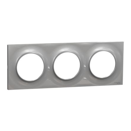 Schneider Electric 3 Gang Cover Plate [S520706E]; 428-800