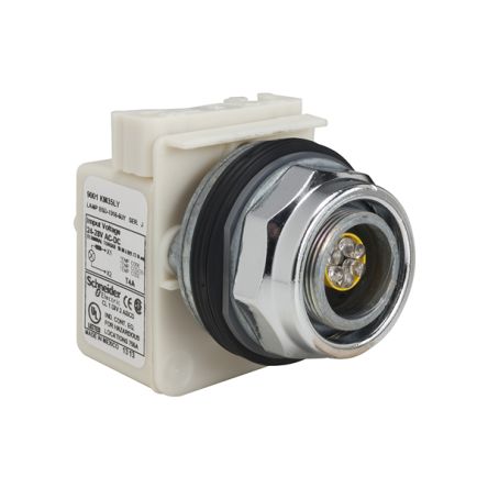 Schneider Electric Pilot Light Head, 30mm Cutout Harmony Series [9001KP7]; 428-810