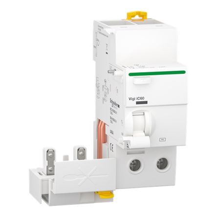 Schneider Electric Acti9 Acti9 iC60 MCB, 2P, 40A, Type AC, 500V AC, 300 mA Breaking Capacity [A9Q04240]; 428-829