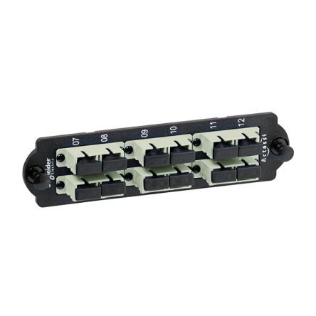 Schneider Electric ACTFM1UF2SC6PMM SC Multimode Duplex Fibre Optic Adapter [ACTFM1UF2SC6PMM]; 428-835