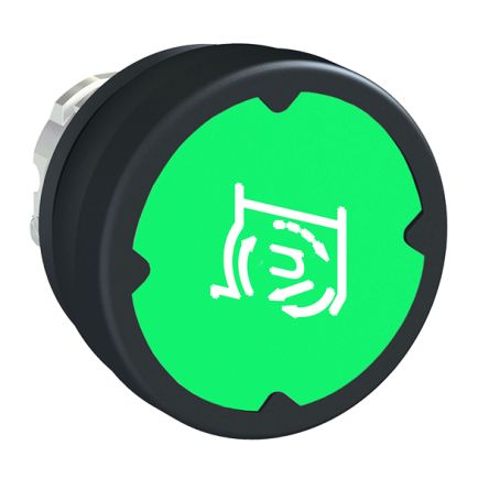 Schneider Electric Harmony Series Blue Spring Return Push Button Head, 22mm Cutout, IP66, IP67, IP69K [ZB4BC38067RA]; 428-890