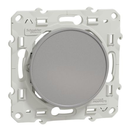 Schneider Electric Odace 2011 Grey, White Plug Socket [S530666]; 428-917