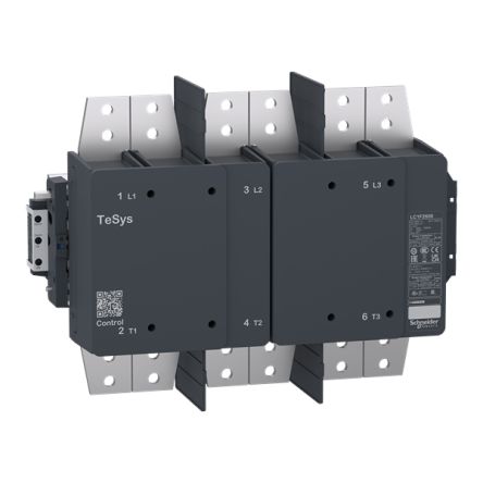 Schneider Electric TeSys TeSyS F Contactor, 230 V Coil, 3-Pole, 2.6 kA, 250 W, 3NO, 230 V [LC1F2600P7]; 428-957