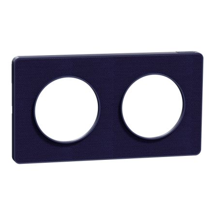 Schneider Electric Blue 2 Gang Cover Plate [S550804KC]; 429-011