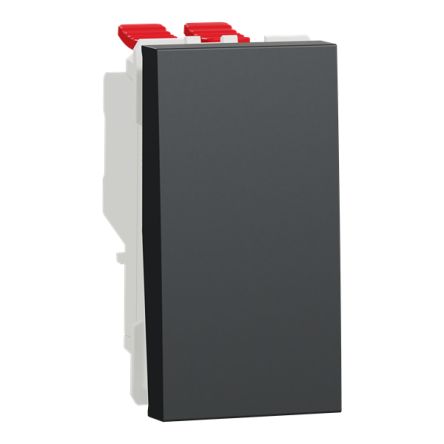 Schneider Electric Anthracite Rocker Light Switch, 1 Gang, Unica [NU310554]; 429-017