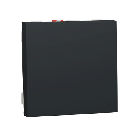 Schneider Electric Anthracite Push Button Light Switch, 1 Gang, Unica [NU320654]; 429-018