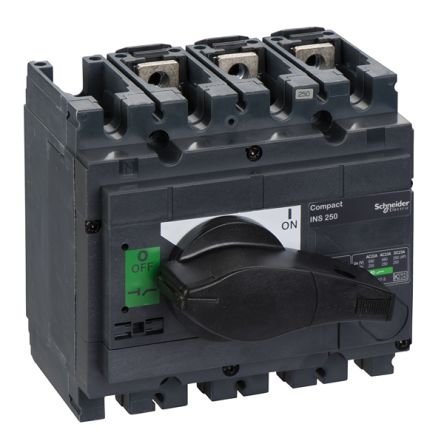 Schneider Electric Fuse Switch Disconnector, 3 Pole, 250A Max Current [LV431000]; 429-075
