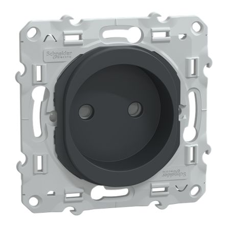 Socket White Male Socket, Flush Mount [S340033]; 429-089