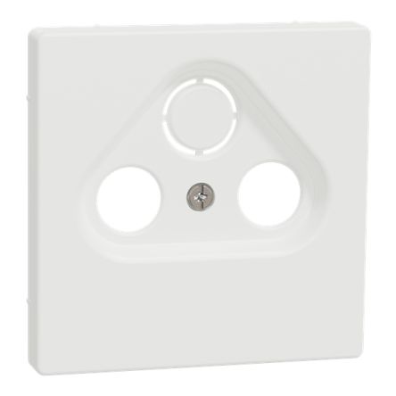 Schneider Electric White 2 Gang Cover Plate [MTN4123-6037]; 429-096